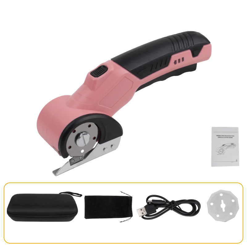 Portable Cordless Electric Fabric Scissors Kit