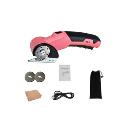 Portable Cordless Electric Fabric Scissors Kit