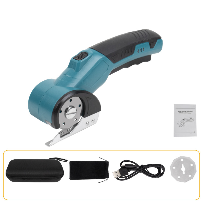 Portable Cordless Electric Fabric Scissors Kit