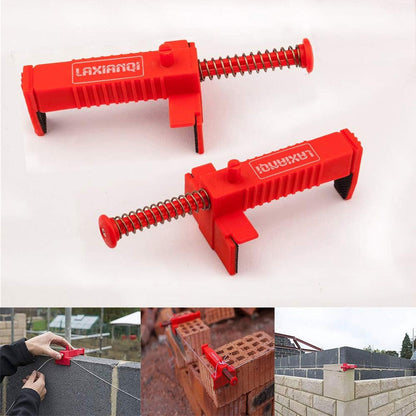 🧱 Brick Line Clips – Adjustable PA6, durable & easy setup