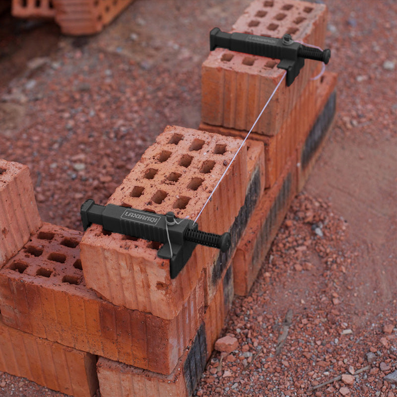 🧱 Brick Line Clips – Adjustable PA6, durable & easy setup