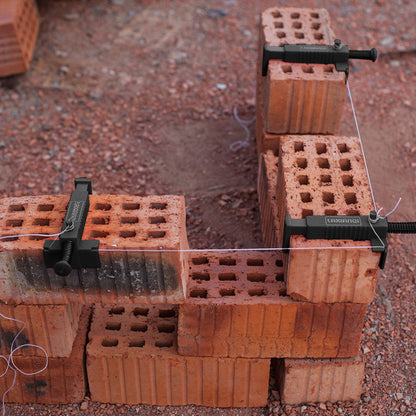 🧱 Brick Line Clips – Adjustable PA6, durable & easy setup