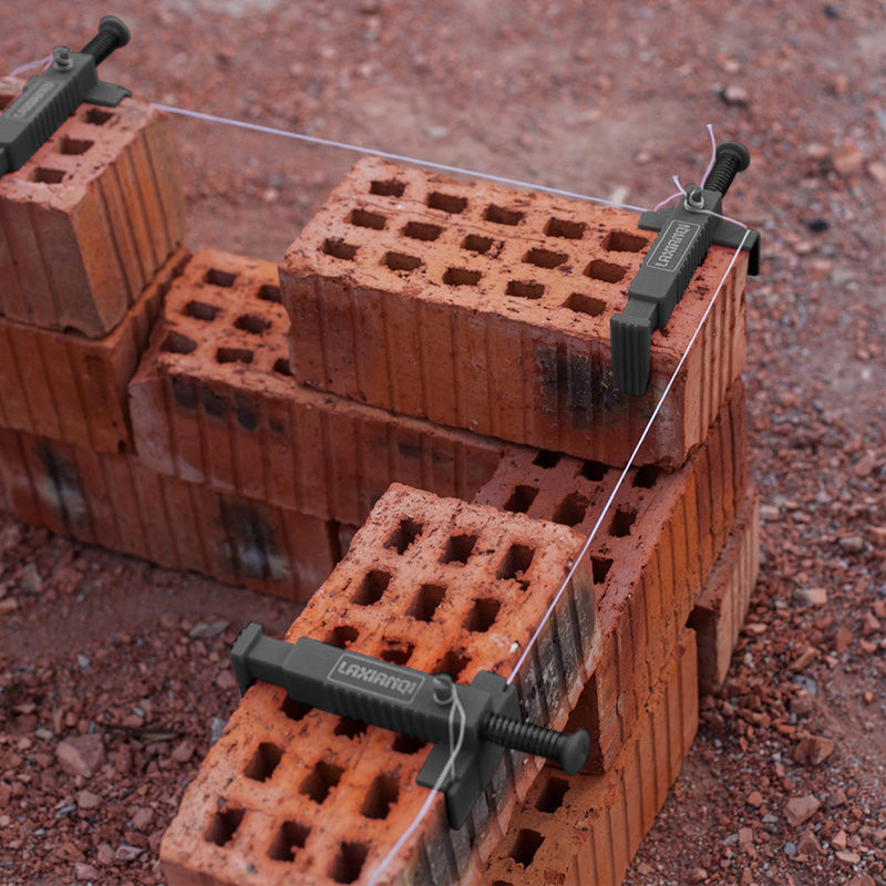 🧱 Brick Line Clips – Adjustable PA6, durable & easy setup