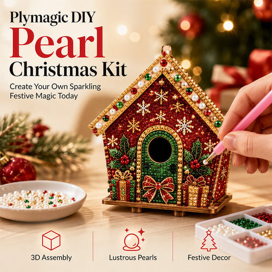 3D Pearl Art Christmas Kit — Sparkling DIY Holiday Decor