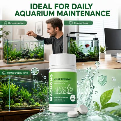 Fast-Acting Aquarium Algae Remover Tablets