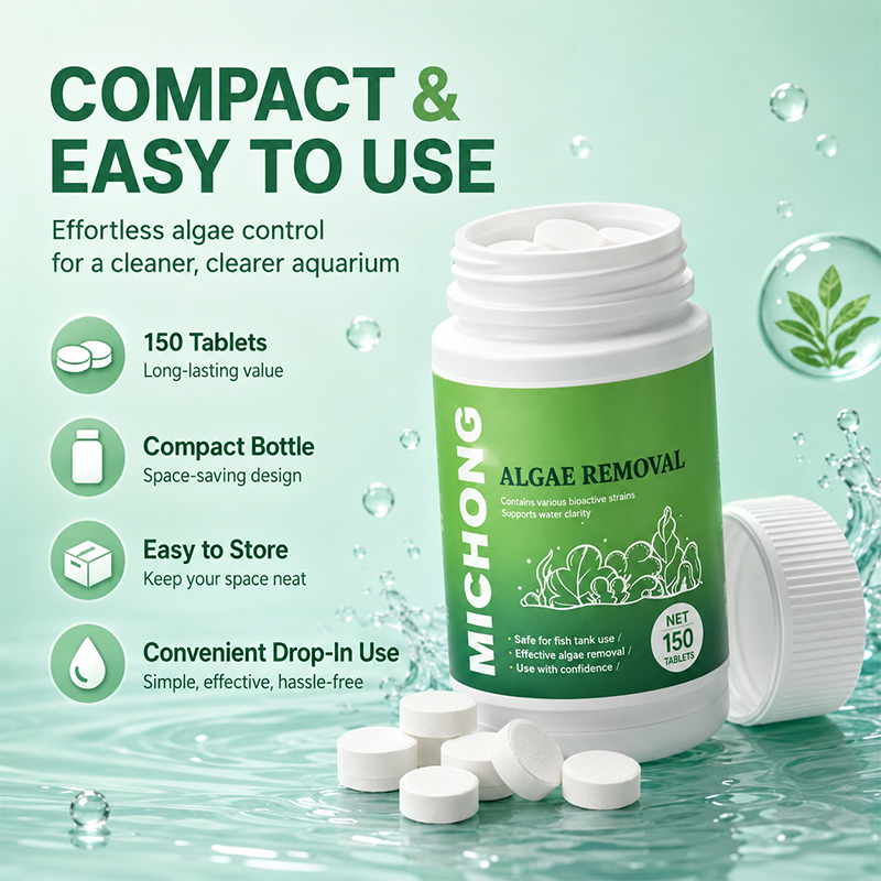 Fast-Acting Aquarium Algae Remover Tablets