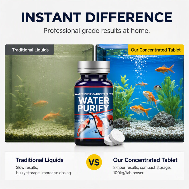 Aquarium Tablets –Nitrifying bacteria & clear water