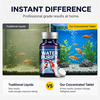 Aquarium Tablets –Nitrifying bacteria & clear water