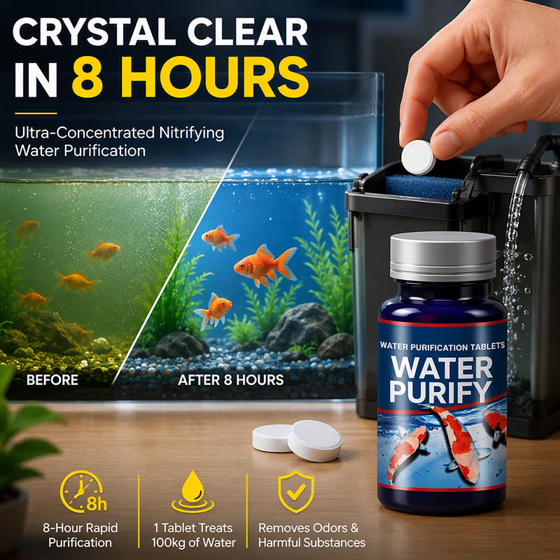 Aquarium Tablets –Nitrifying bacteria & clear water