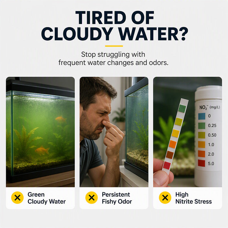 Aquarium Tablets –Nitrifying bacteria & clear water