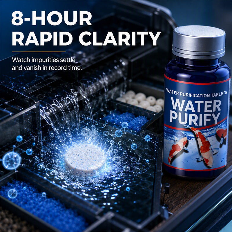 Aquarium Tablets –Nitrifying bacteria & clear water