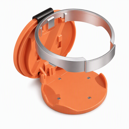 Universal Foldable Car Cup Holder with Hook, Space-Saving Vehicle Drink Holder for Bottles, Coffee Cups & Tumblers