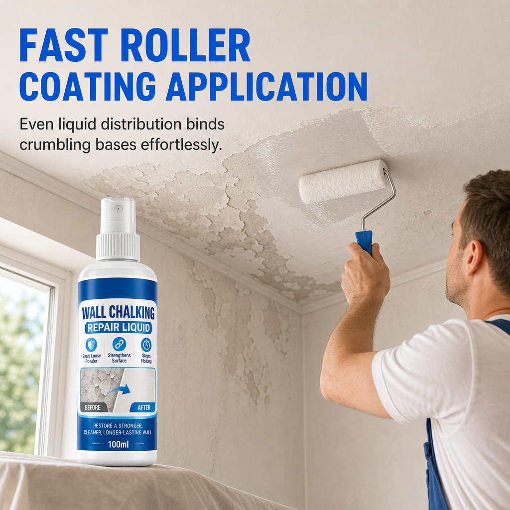 Wall Repair Liquid & Curing Agent