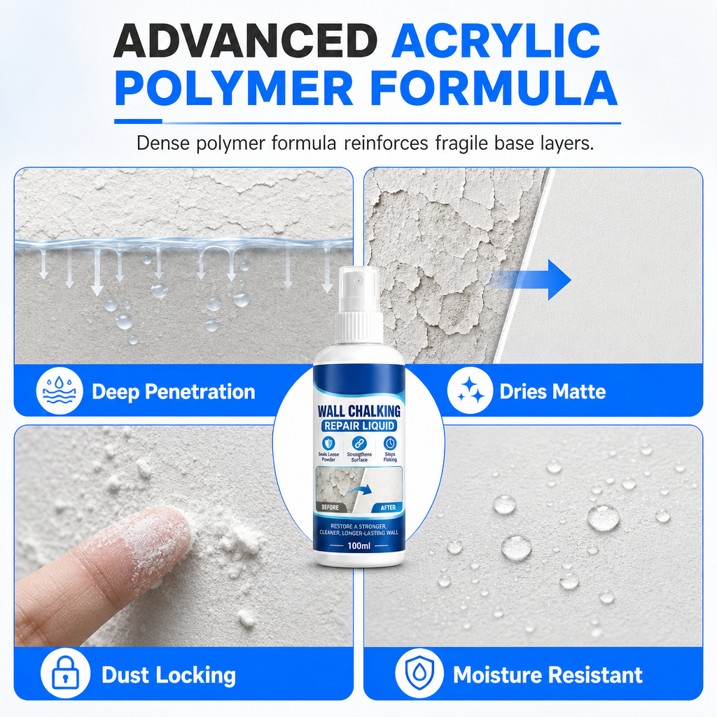 Wall Repair Liquid & Curing Agent