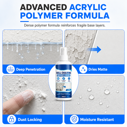 Wall Repair Liquid & Curing Agent