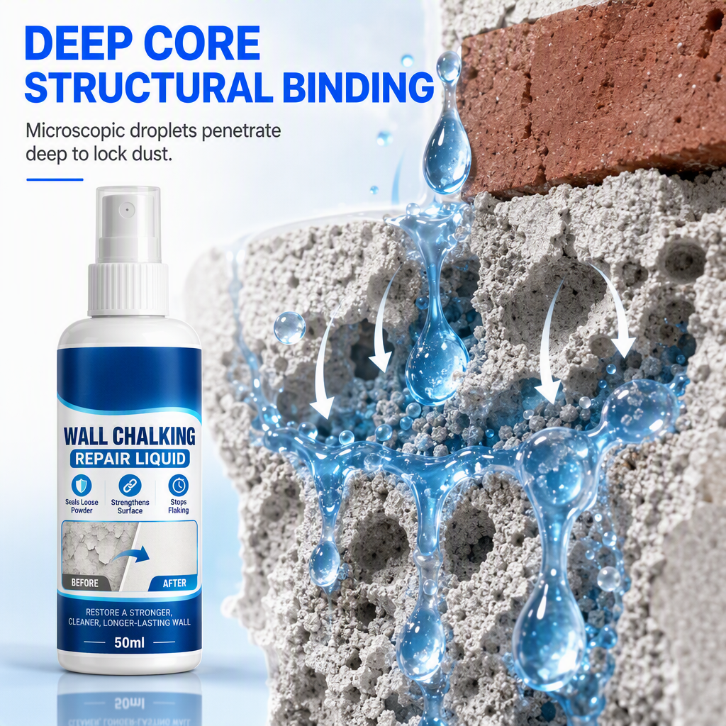 Wall Repair Liquid & Curing Agent