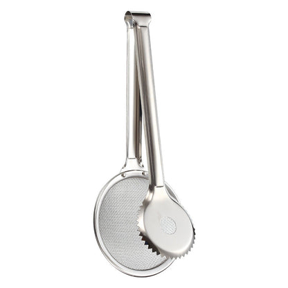 2-in-1 Stainless Steel Oil Filter Tongs