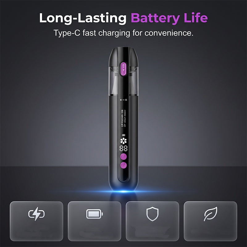 Portable Cordless Car Vacuum Cleaner