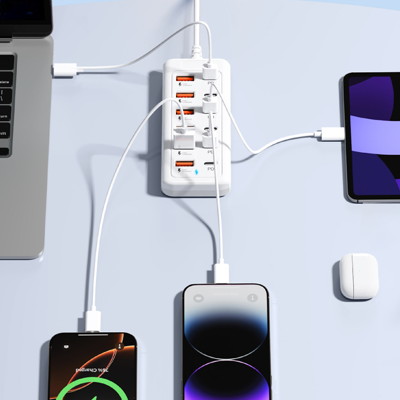 High-Speed 12-Port USB Hub – charge up to 12 devices simultaneously, fast charging & compact design – perfect for the desktop and travel