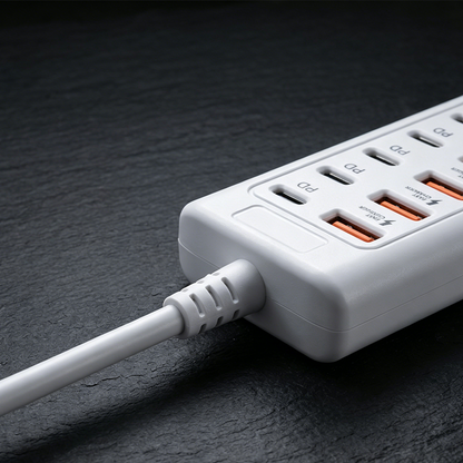 High-Speed 12-Port USB Hub – charge up to 12 devices simultaneously, fast charging & compact design – perfect for the desktop and travel
