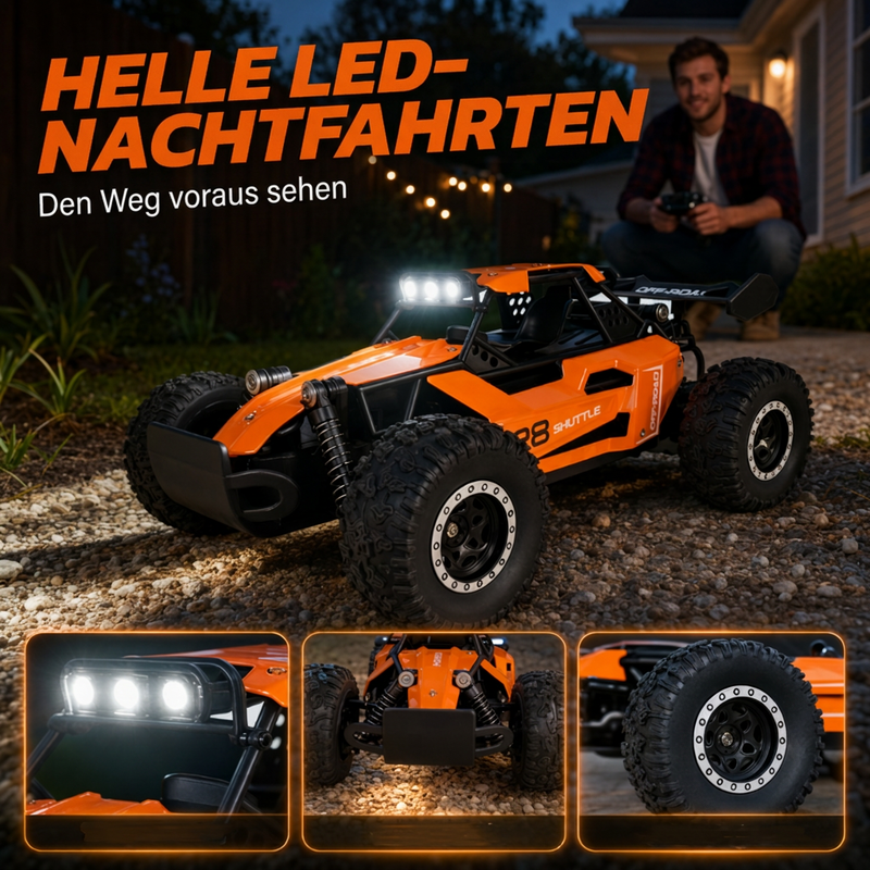 High-speed RC off-road vehicle