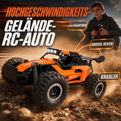 High-speed RC off-road vehicle