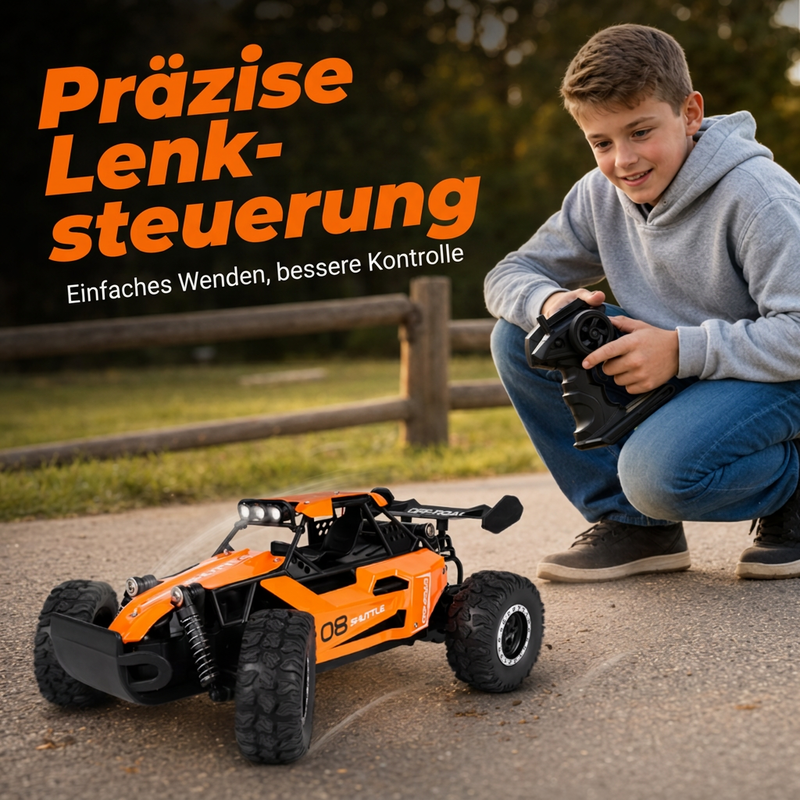 High-speed RC off-road vehicle