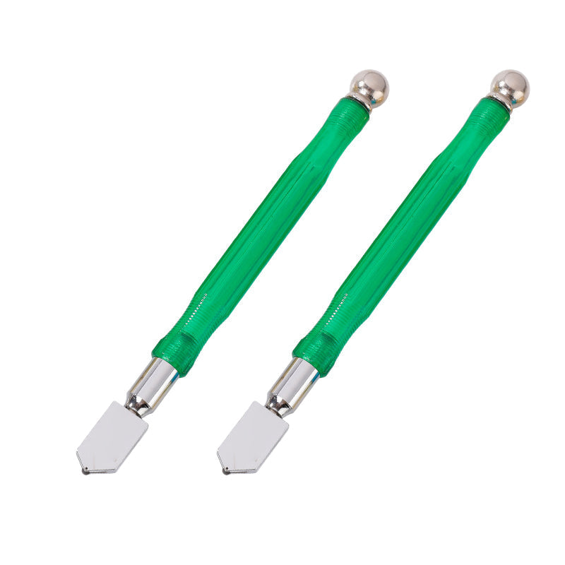 Professional Diamond Glass Cutter with Alloy Handle Roller Wheel