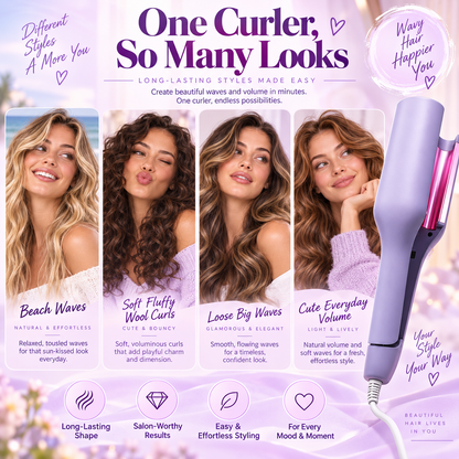 32mm Deep Wave Hair Curling Iron