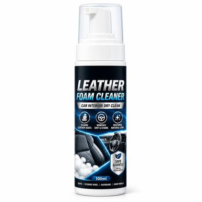 Car Interior Leather Foam Cleaner Kit