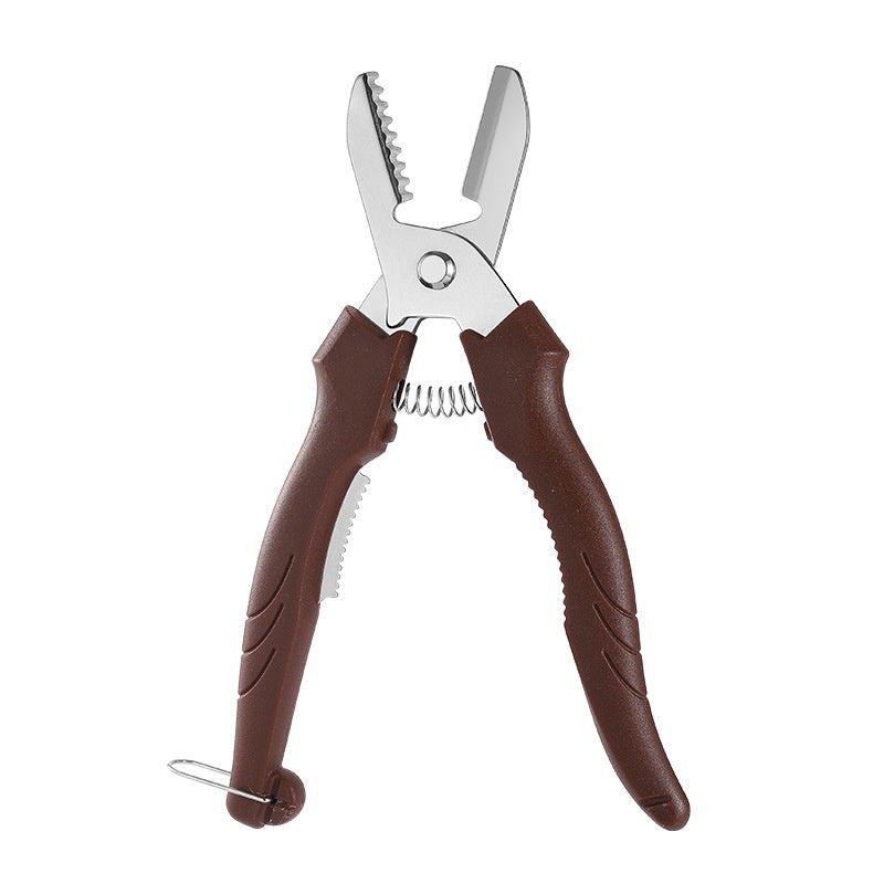 2-in-1 Chestnut Shear – Dual-Edge, Labor-Saving, Safe