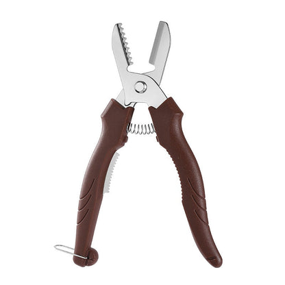 2-in-1 Chestnut Shear – Dual-Edge, Labor-Saving, Safe