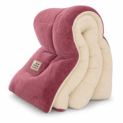 Thick Warm Milk Velvet Winter Comforter & Ultra-Soft Fleece Duvet Insert