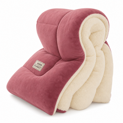Thick Warm Milk Velvet Winter Comforter & Ultra-Soft Fleece Duvet Insert