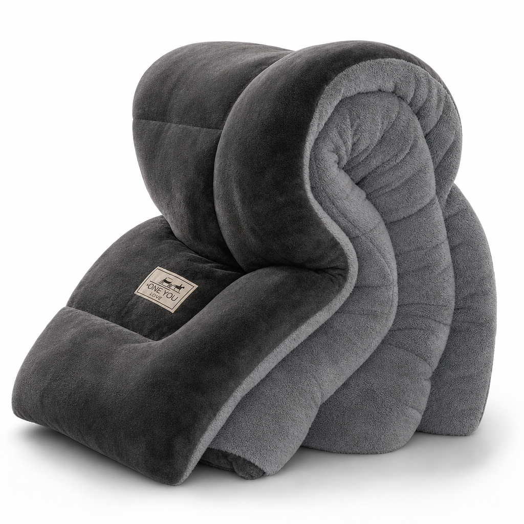 Thick Warm Milk Velvet Winter Comforter & Ultra-Soft Fleece Duvet Insert
