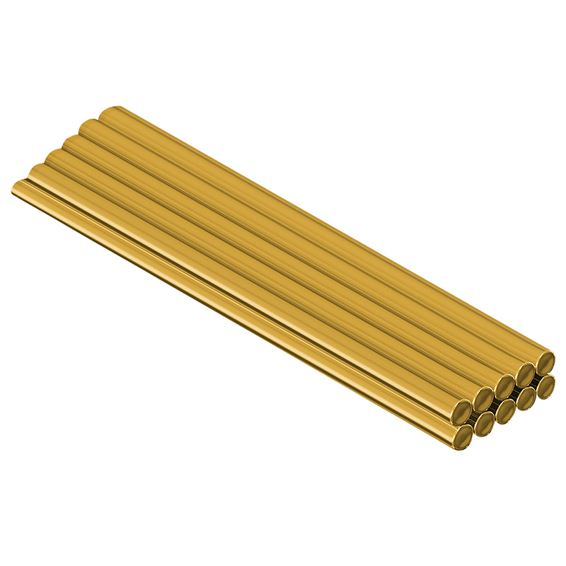 Universal Brass Brazing Rods for Metalwork (10-Pieces)