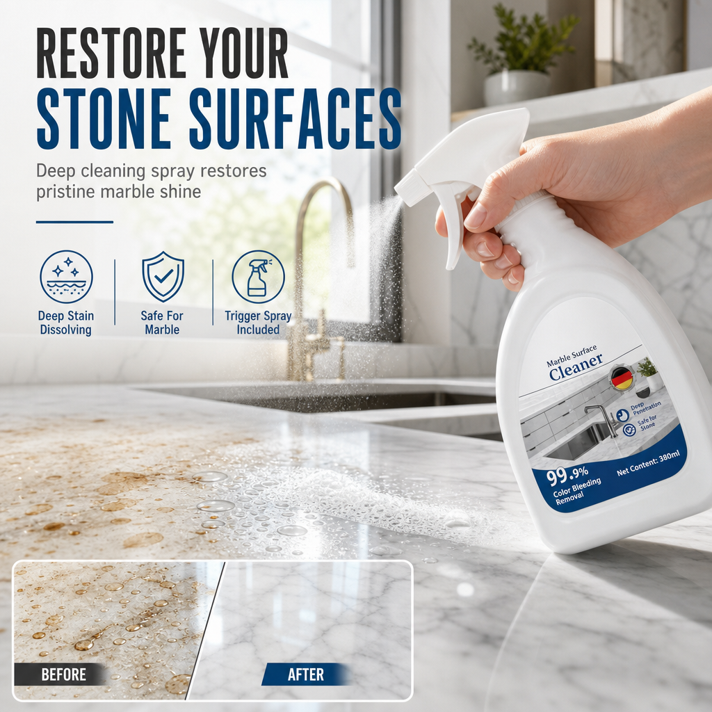 Household Stone Stain Remover & Cleaner
