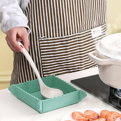 Magnetic Silicone Trivet — Foldable Pot Mat & Mini Tray