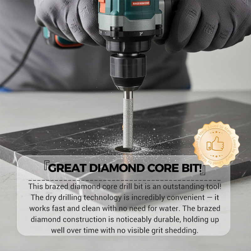 Brazed Diamond Core Drill Bit