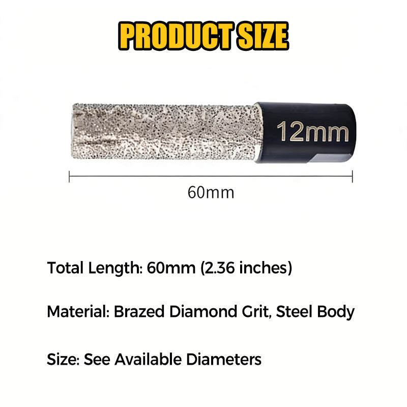 Brazed Diamond Core Drill Bit