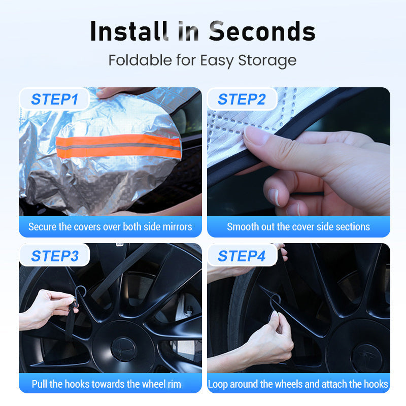 All-Season Thickened Windshield Snow Cover