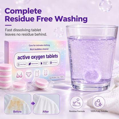 Laundry Cleaning Effervescent Tablets