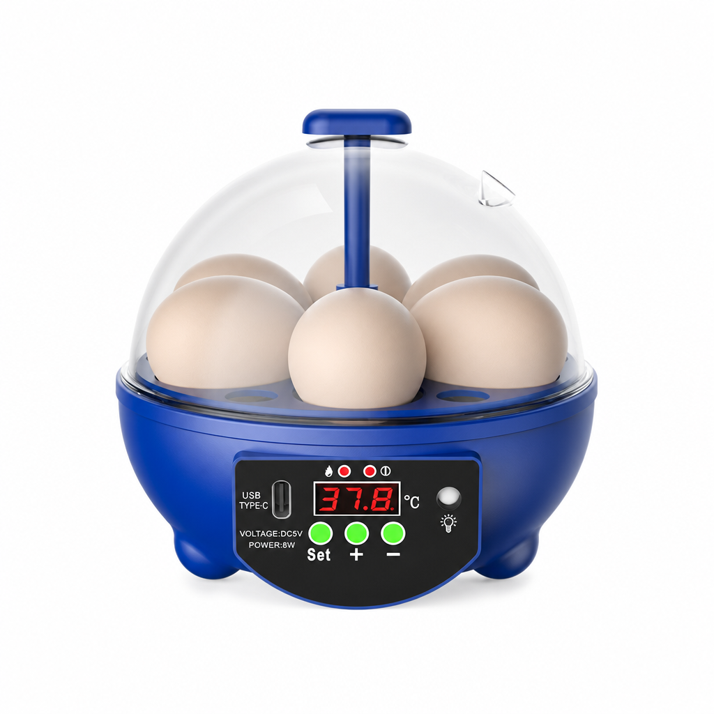 USB Automatic Egg Incubator – auto egg turning, even heat circulation, quiet & clear view. Hatch chicks, ducks & quails at home
