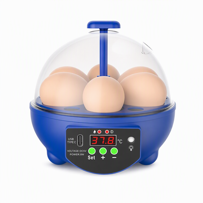 USB Automatic Egg Incubator – auto egg turning, even heat circulation, quiet & clear view. Hatch chicks, ducks & quails at home