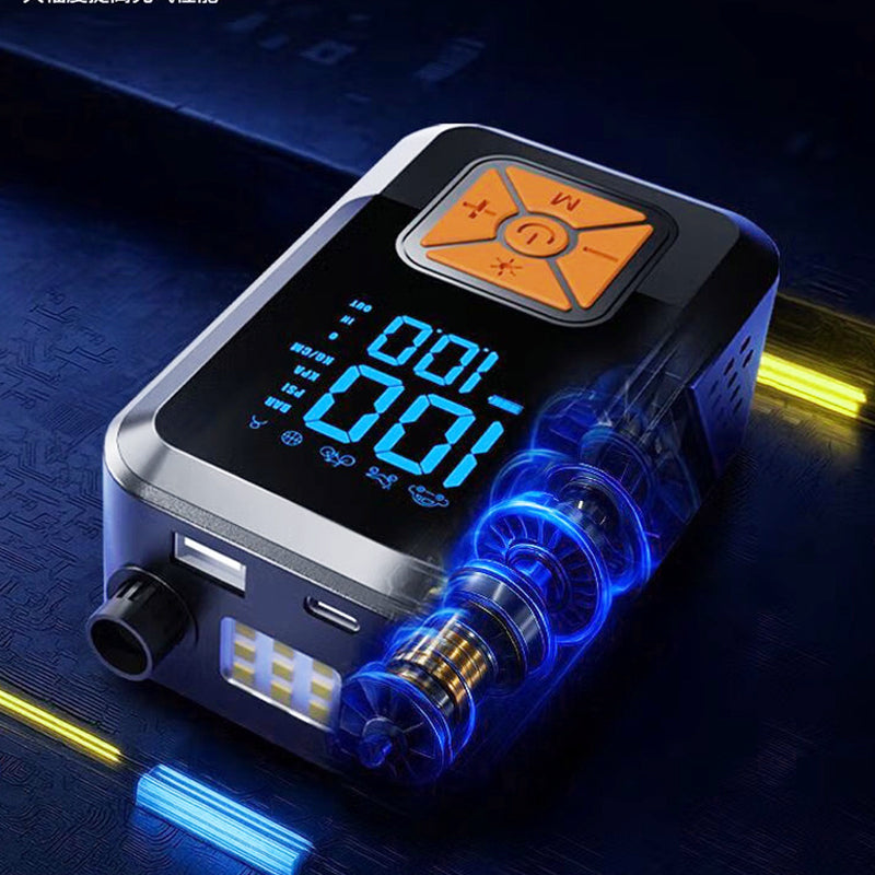 Multi-Mode Digital Air Inflator with LCD Screen