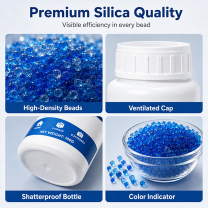 Silica Moisture Absorber Beads