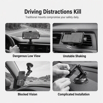 Universal Sun Visor Car Phone Holder