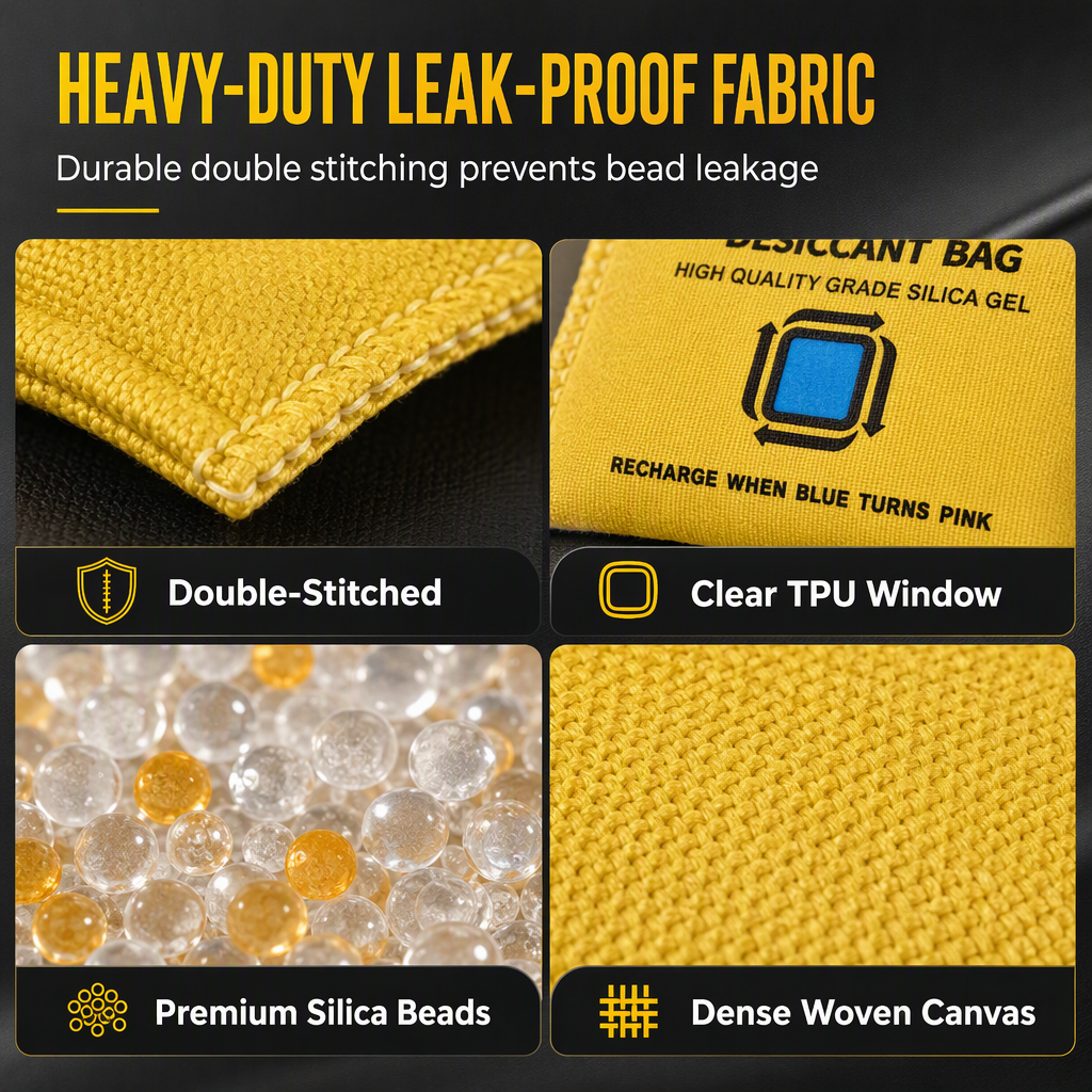 Reusable Silica Gel Car Dehumidifier Bag