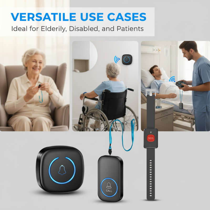 Wireless Caregiver Pager Smart Call System