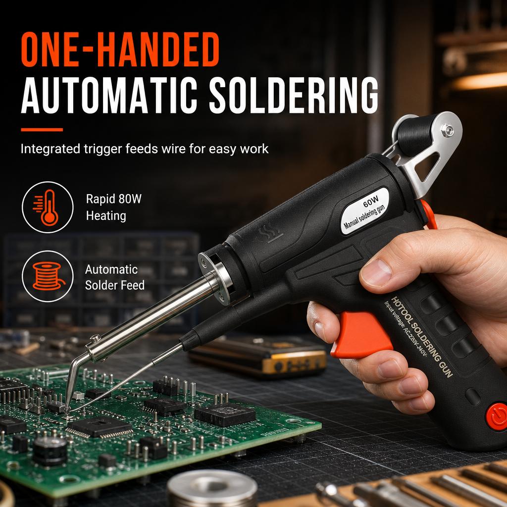 Handheld Semi-Automatic Soldering Gun Kit